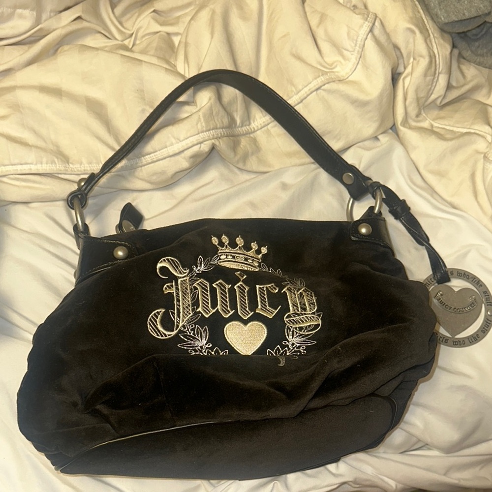 Juicy Couture Black Shoulder Bag